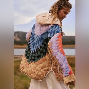 Free People Pria Packable Jacket Parka Coat Everest Quilted